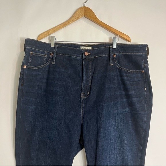 NWT Madewell Curvy High-Rise Skinny Jeans in Woodland Wash Size 37T - Picture 8 of 16